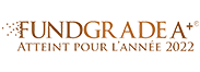 Logo FundGrade A+ atteint pour l'année 2022